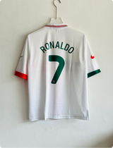 PORTUGAL 2012 AWAY KIT RONALDO FIVESLEEVE POLO