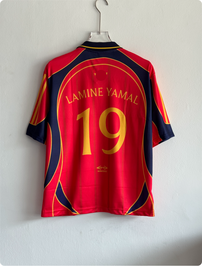 SPAIN 1998 SPECIAL EDITION KIT YAMAL FIVESLEEVE POLO
