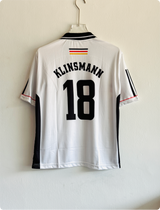 GERMANY 1998 HOME KIT KLINSMANN FIVESLEEVE POLO