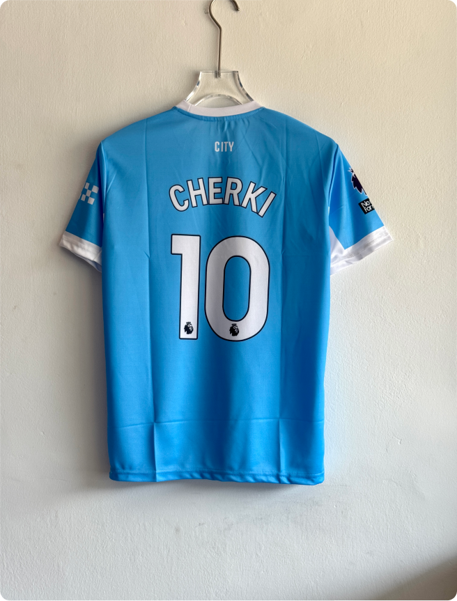 MANCHESTER CITY 26-27 HOME KIT CHERKI