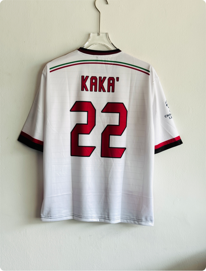 ACMILAN 2014-15 AWAY KIT KAKA FIVESLEEVE