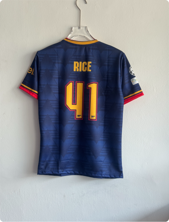 ARSANEL 26-27 AWAY KIT RICE EMBROIDERY