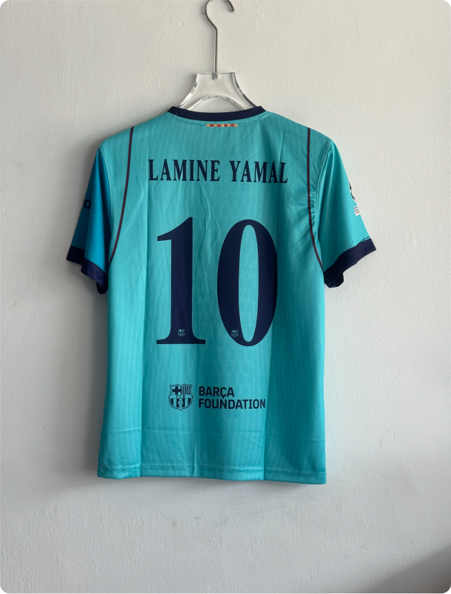 BARCELONA 26-27 THIRD KIT LAMINE YAMAL