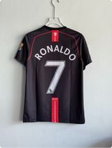 MANCHESTER UNITED 2007-08 AWAY KIT RONALDO EMBROIDERY PREMIUM