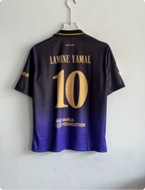 BARCELONA 26-27 AWAY KIT YAMAL FIVESLEEVE POLO