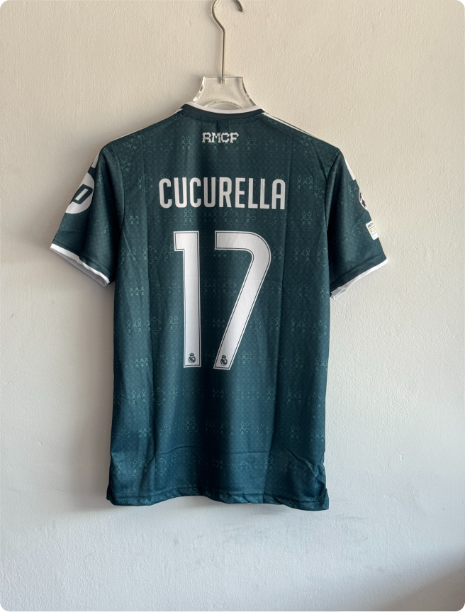 REAL MADRID 26-27 AWAY KIT CUCURELLA