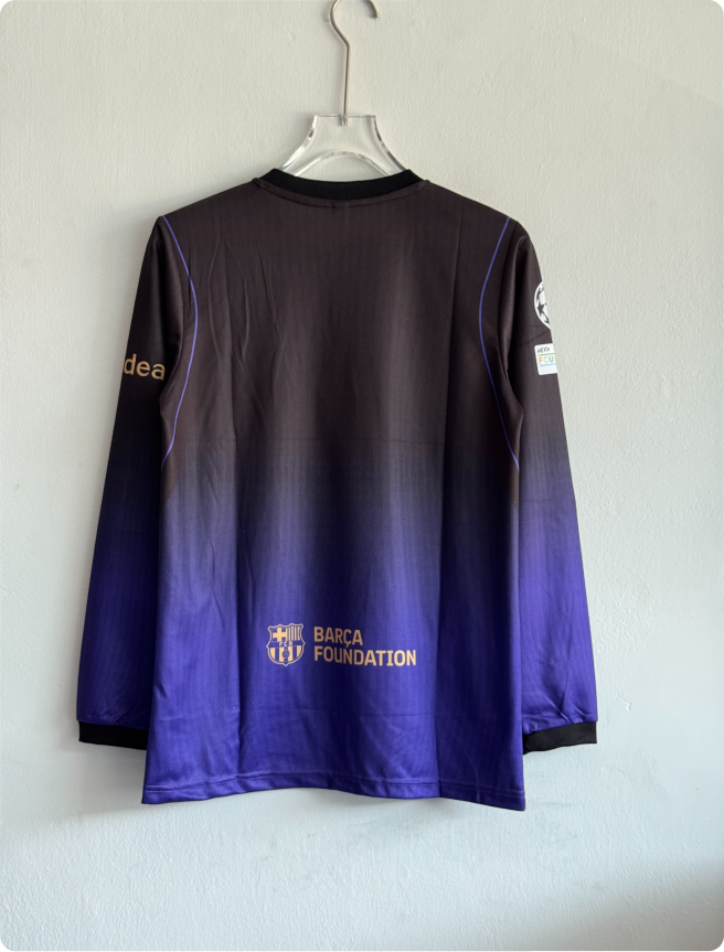 BARCELONA 26-27 AWAY KIT FULLSLEEVE EMBROIDERY PREMIUM