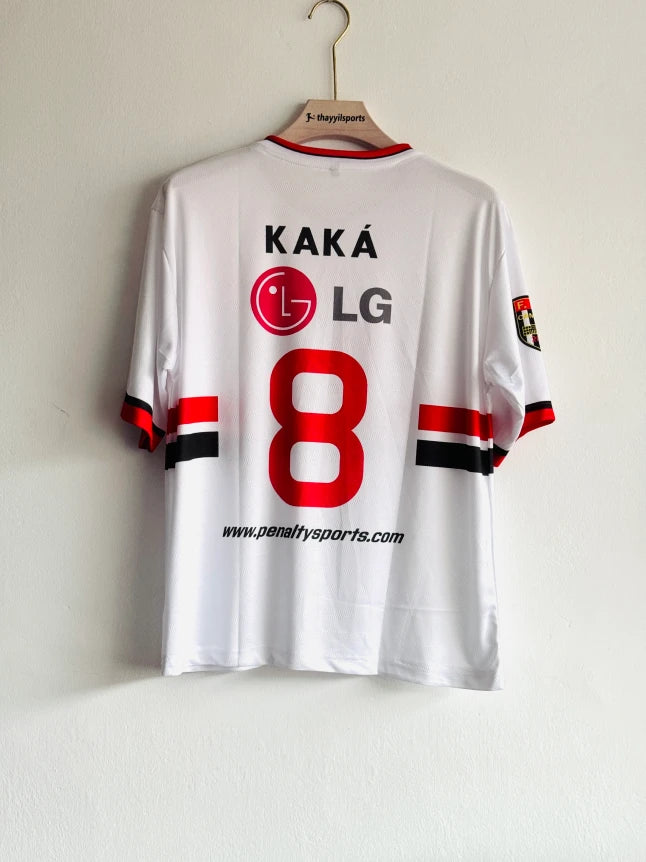 SAO PAULO 2001 HOME KIT KAKA FIVESLEEVE