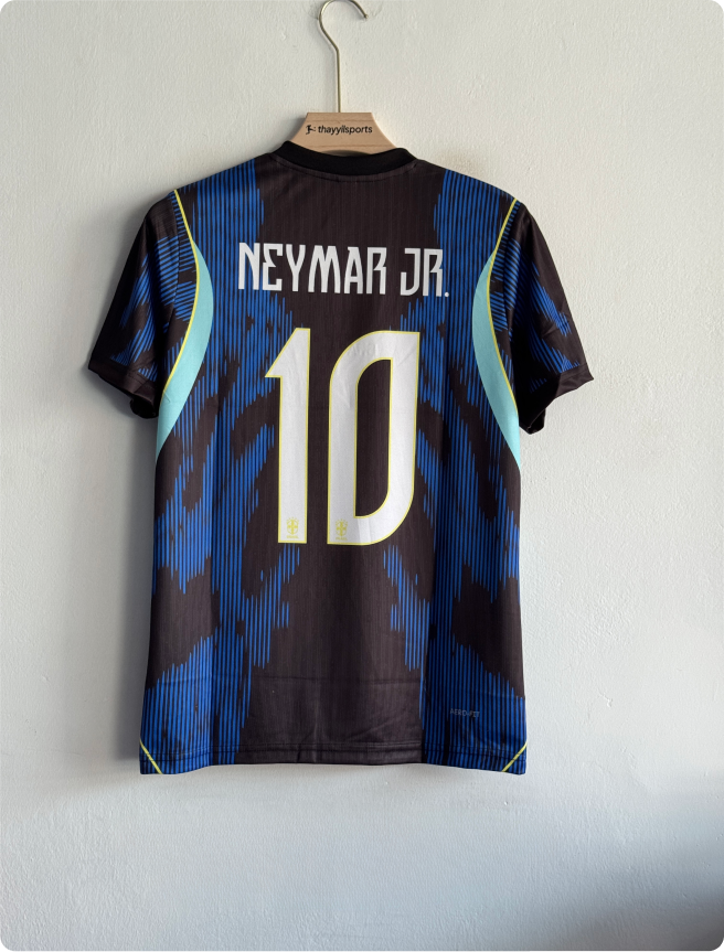 BRAZIL 2026 AWAY KIT NEYMER EMBROIDERY PREMIUM