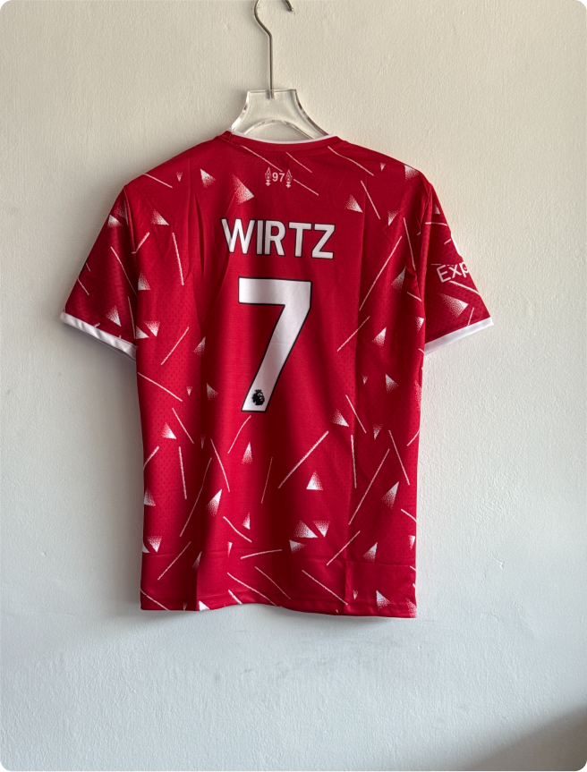 LIVERPOOL 26-27 HOME KIT WIRTZ EMBROIDERY