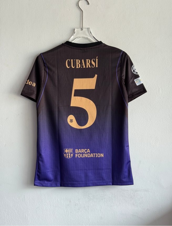 BARCELONA 26-27 AWAY KIT CUBARSI EMBROIDERY PREMIUM