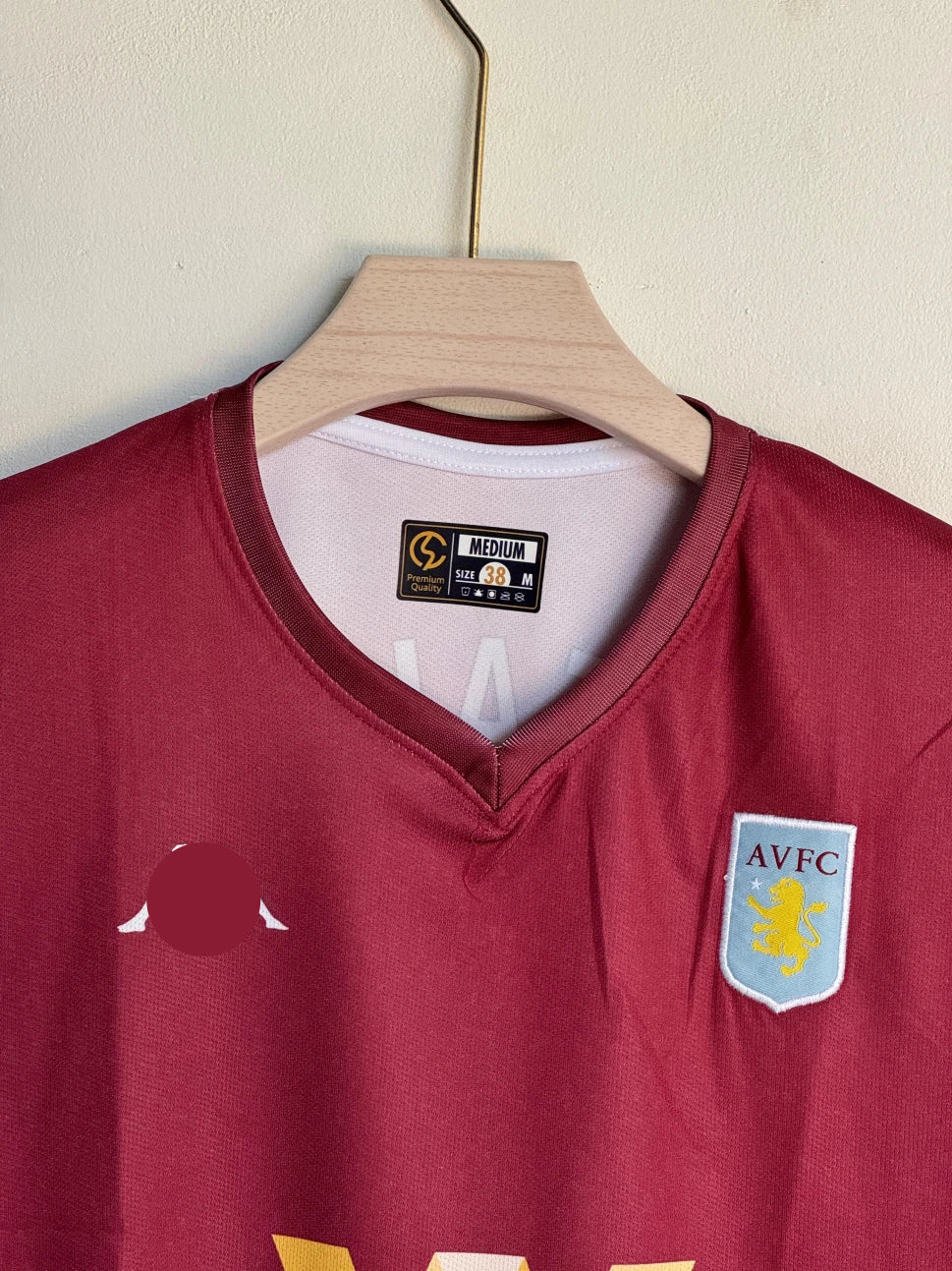 ASTON 2019-20 HOME KIT GREALISH EMBROIDERY