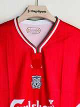 LIVERPOOL 1993-94 HOME KIT FOWLER EMBROIDERY