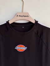 DICKIES OVERSIZED TSHIRT BLACK EMBROIDERY