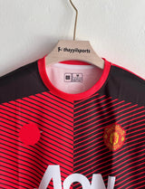 MANCHESTER UNITED 2014-15 TRAINING KIT EMBROIDERY