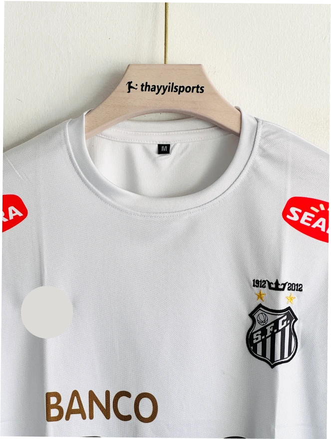 SANTOS 2011-12 HOME KIT NEYMER FIVESLEEVE EMBROIDERY
