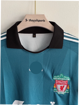 LIVERPOOL 2008-09 THIRD KIT TORRES POLO EMBROIDERY