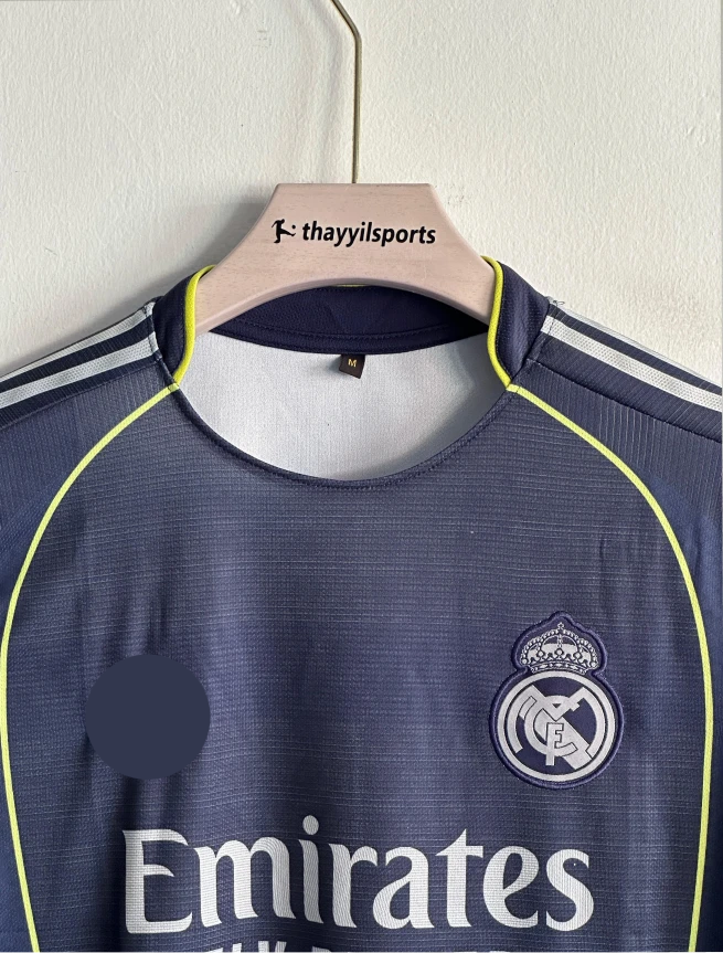 REAL MADRID 25-26 AWAY KIT TRENT EMBROIDERY PREMIUM
