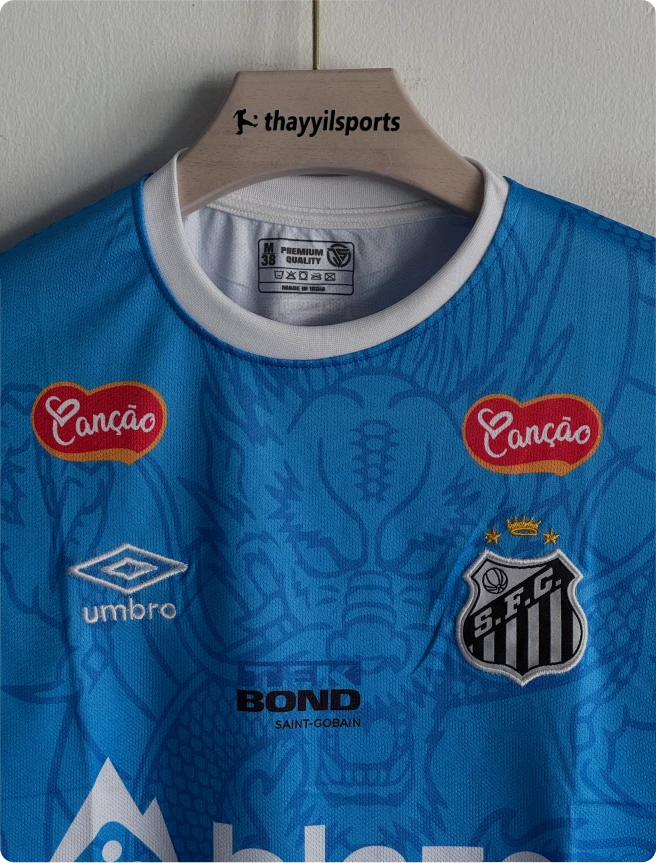 SANTOS 25-26 BLUE DRAGON SPECIAL EDITION KIT NEYMER EMBROIDERY