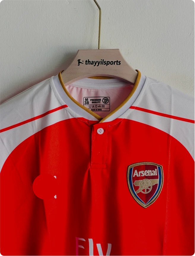ARSANEL 2015-16 HOME KIT OZIL POLO EMBROIDERY