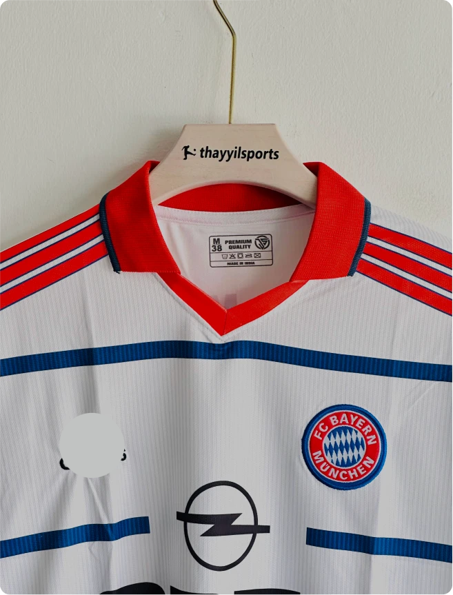 BAYERN 1998-99 AWAY KIT MATTHAUS POLO EMBROIDERY