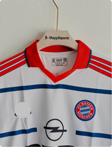 BAYERN 1998-99 AWAY KIT MATTHAUS POLO EMBROIDERY