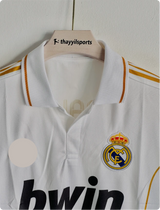 REAL MADRID 2011-12 HOME KIT RONALDO POLO EMBROIDERY PREMIUM