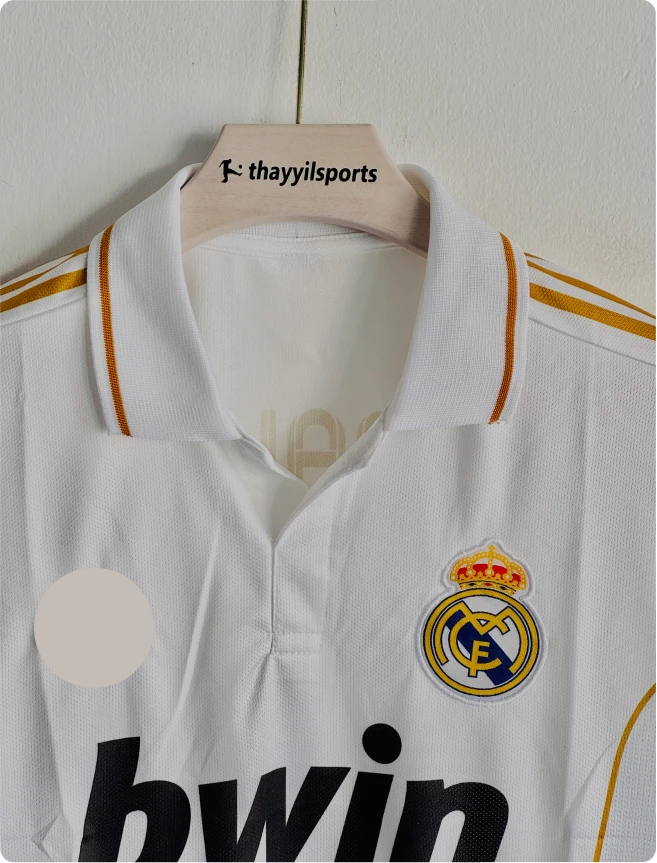 REAL MADRID 2011-12 HOME KIT RONALDO POLO EMBROIDERY PREMIUM