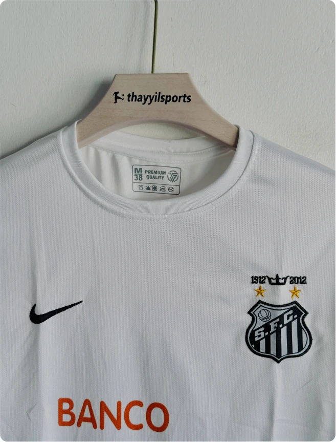 SANTOS 2012-13 HOME KIT NEYMER FULLSLEEVE EMBROIDERY