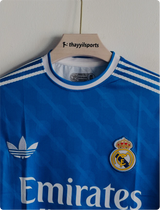 REAL MADRID 25-26 THIRD KIT BELINGHAM FULLSLEEVE EMBROIDERY