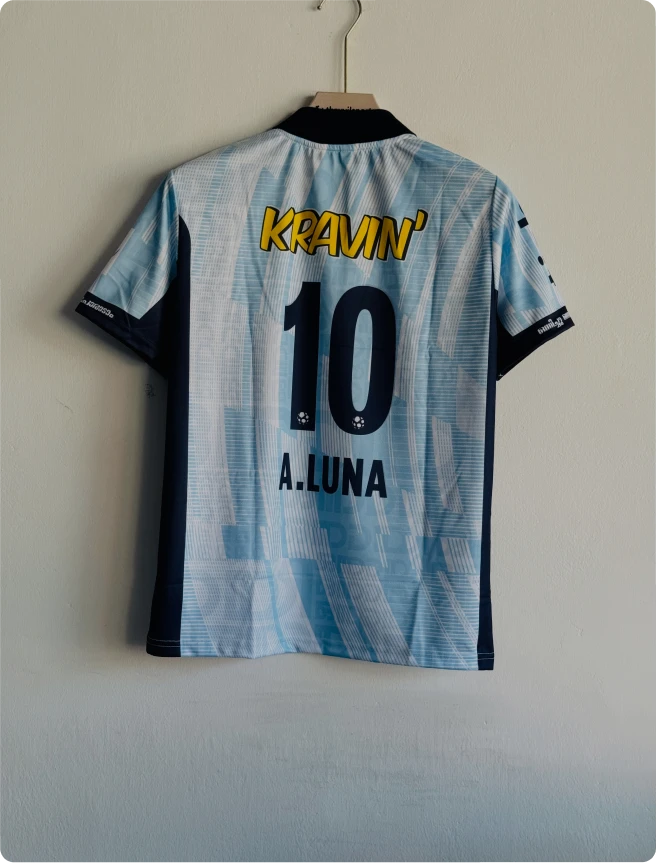 KERALA BLASTERS 25-26 AWAY KIT A.LUNA POLO