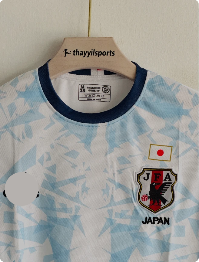 JAPAN 2016 AWAY KIT EMBROIDERY