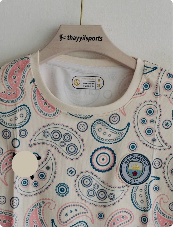 MANCHESTER CITY 2020-21 THIRD KIT EMBROIDERY