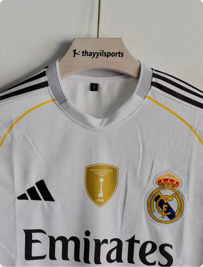 REAL MADRID 25-26 HOME KIT VALVERDE EMBROIDERY PREMIUM