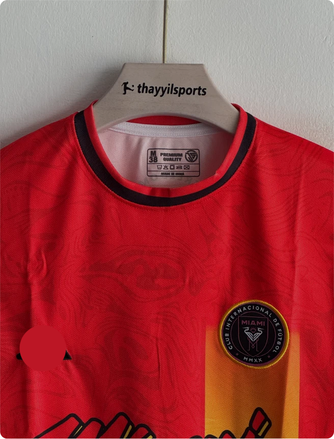 INTERMIAMI FLAME EDITION KIT MESSI EMBROIDERY