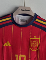 SPAIN 2026 HOME KIT LAMINE YAMAL EMBROIDERY