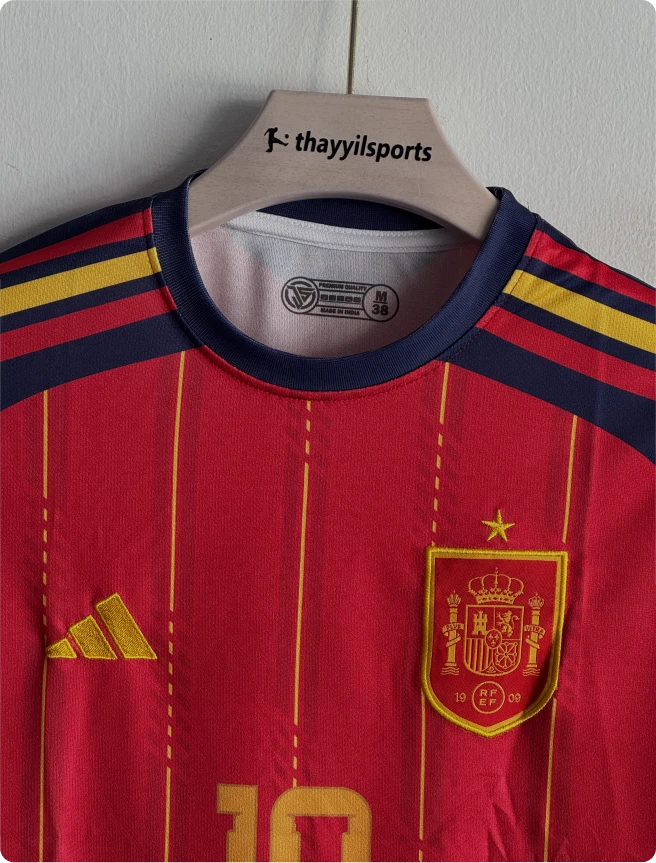 SPAIN 2026 HOME KIT LAMINE YAMAL EMBROIDERY