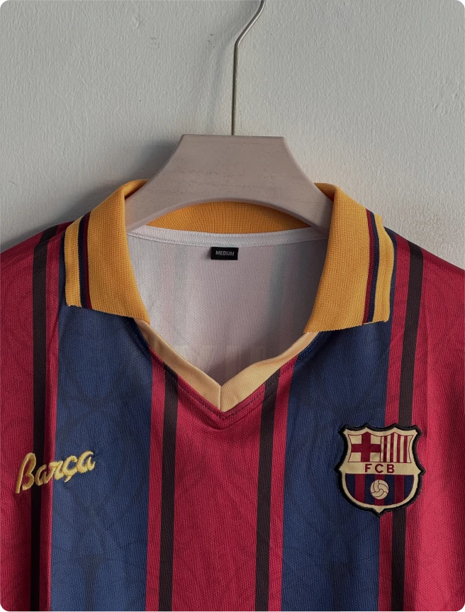 BARCELONA 125TH ANNIVERSARY KIT CRUYFF FIVESLEEVE POLO EMBROIDERY PREMIUM