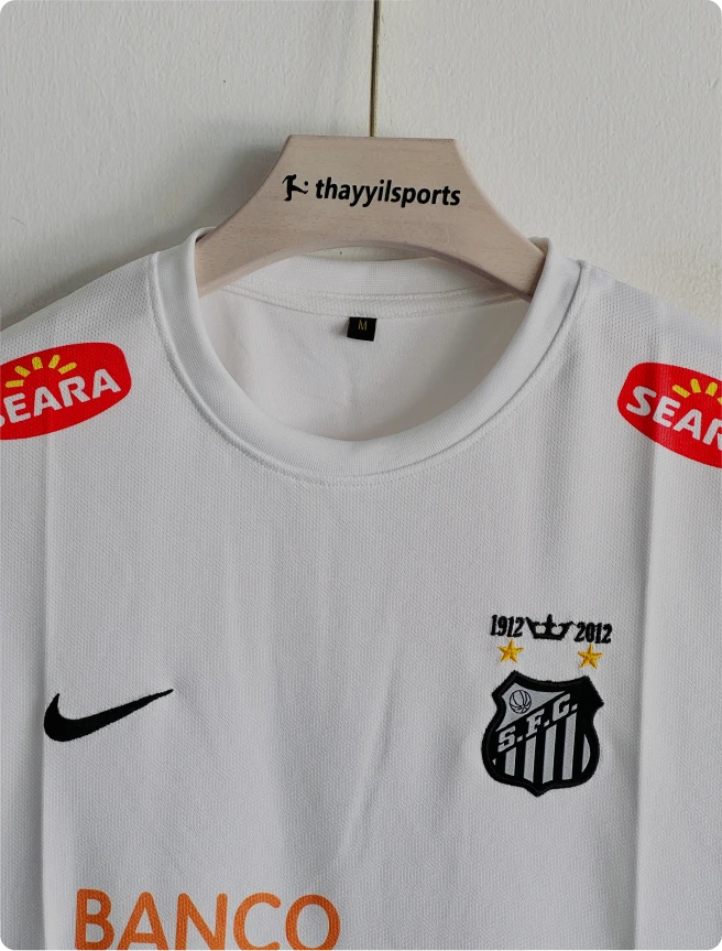 SANTOS 2012-13 HOME KIT NEYMER EMBROIDERY PREMIUM