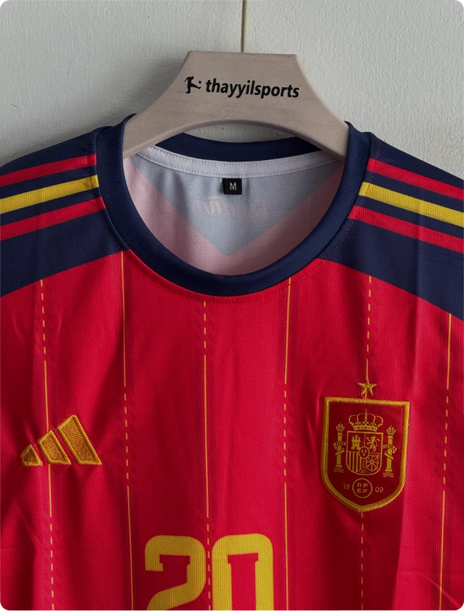 SPAIN 2026 HOME KIT PEDRI EMBROIDERY