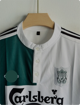 LIVERPOOL 1995-96 AWAY KIT FOWLER POLO EMBROIDERY PREMIUM