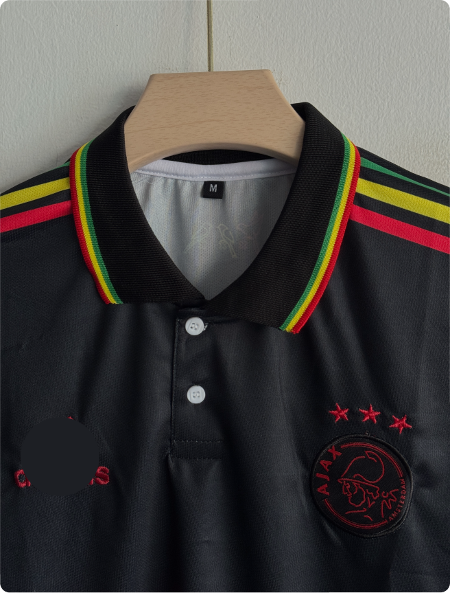 AJAX 2021-22 THIRD KIT ANTONY POLO EMBROIDERY