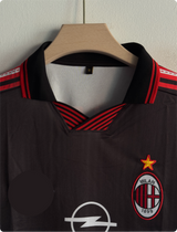 ACMILAN 1997-98 THIRD KIT MALDINI POLO EMBROIDERY PREMIUM