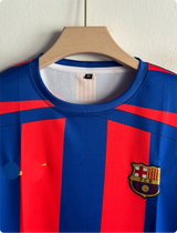 BARCELONA 2005-06 HOME KIT MESSI EMBROIDERY