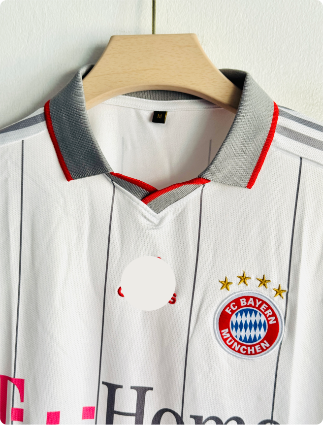 BAYERN 2009-10 THIRD KIT ROBBEN POLO EMBROIDERY PREMIUM