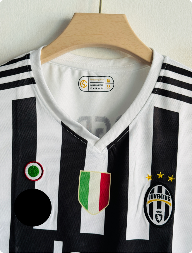 JUVENTUS 2015-16 HOME KIT POGBA EMBROIDERY