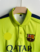 BARCELONA 2014-15 THIRD KIT MESSI POLO EMBROIDERY PREMIUM