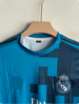 REAL MADRID 2017-18 THIRD KIT RONALDO FULLSLEEVE EMBROIDERY PREMIUM
