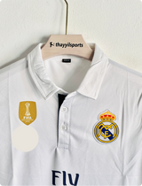 REAL MADRID 2016-17 HOME KIT RONALDO POLO EMBROIDERY PREMIUM