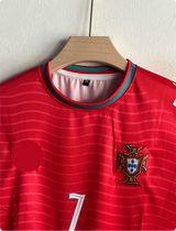 PORTUGAL 2026 HOME KIT RONALDO EMBROIDERY WITH SHORTS